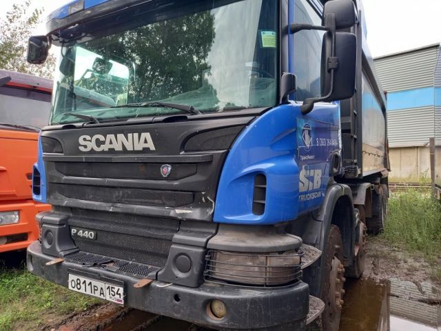 Автосамосвал БЦМ-273 на шасси SCANIA P440 — фотография 1