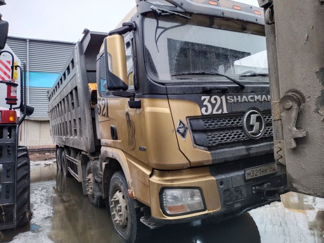 Cпециализированный, автомобиль - самосвал SHACMAN SX33186V366 — фотография 1
